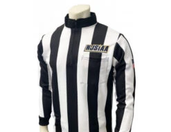 New Jersey (NJSIAA) 2 1/4" Stripe Foul Weather Football And Lacrosse Referee Shirt