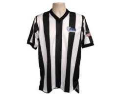 Nevada (NIAA) 2 1/4" Stripe Body Flex Men's V-Neck Referee Shirt