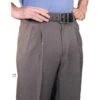Smitty Heather Grey Combo Umpire Pants With Expander Waistband