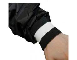 Smitty Collegiate Style Basketball Referee Jacket - Black With White Trim -UMP ATTIRE Shop S227 BK Wrist