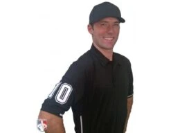 Smitty Vertical Stripe Umpire Shirt - Black 18 Smitty Vertical Stripe Umpire Shirt - Black -UMP ATTIRE Shop S310 BK with N4 SUB WBW 2