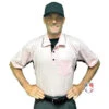 Smitty Major League Replica Umpire Shirt - Pink With Black 2 Smitty Major League Replica Umpire Shirt - Pink With Black -UMP ATTIRE Shop S312 PK Smitty Major League Replica Umpire Shirt Pink with Black worn front 1