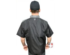 Smitty Major League Replica Convertible Umpire Jacket - Black With Charcoal Grey 11 Smitty Major League Replica Convertible Umpire Jacket - Black With Charcoal Grey -UMP ATTIRE Shop S340 Smitty Major League Replica Convertible Umpire Jacket Black with Charcoal Grey back 1