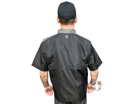 Smitty Major League Replica Convertible Umpire Jacket - Black With Charcoal Grey 7 Smitty Major League Replica Convertible Umpire Jacket - Black With Charcoal Grey - Image 5