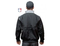 Smitty Major League Replica Thermal Umpire Jacket - Black With Charcoal Grey -UMP ATTIRE Shop S341 Smitty Major League Replica Thermal Umpire Jacket Black with Charcoal Grey Back