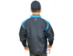 Smitty NCAA Softball Convertible Umpire Jacket - Midnight Navy -UMP ATTIRE Shop S342 Smitty NCAA Softball Convertible Umpire Jacket Midnight Navy back