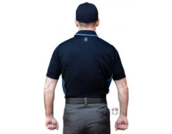 Smitty NCAA Softball Short Sleeve Body Flex Men's Umpire Shirt - Midnight Navy 8 Smitty NCAA Softball Short Sleeve Body Flex Men's Umpire Shirt - Midnight Navy -UMP ATTIRE Shop S345 MN Smitty NCAA Softball Short Sleeve Body Flex Mens Umpire Shirt Midnight Navy back