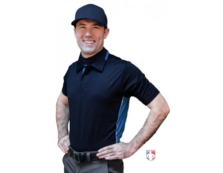 Smitty NCAA Softball Short Sleeve Body Flex Men's Umpire Shirt - Midnight Navy 3 Smitty NCAA Softball Short Sleeve Body Flex Men's Umpire Shirt - Midnight Navy