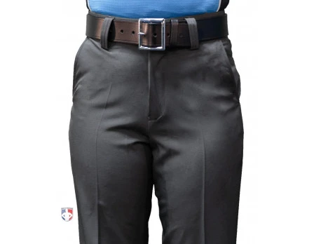 Smitty Women's Performance Poly Spandex Charcoal Grey Flat Front Combo Umpire Pants 3 Smitty Women's Performance Poly Spandex Charcoal Grey Flat Front Combo Umpire Pants