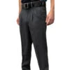Smitty Tapered Poly Spandex Charcoal Grey Pleated Umpire Base Pants 2 Smitty Tapered Poly Spandex Charcoal Grey Pleated Umpire Base Pants -UMP ATTIRE Shop S367X DG Smitty Tapered Poly Spandex Charcoal Grey Pleated Umpire Base Pants