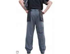 Smitty Performance Poly Spandex Charcoal Grey Plate Umpire Pants -UMP ATTIRE Shop S392 SMITTY PERFORMANCE POLY SPANDEX CHARCOAL GREY PLATE UMPIRE PANTS BACK