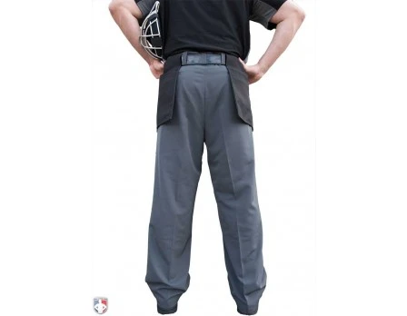 Smitty Performance Poly Spandex Charcoal Grey Umpire Plate Pants With Expander Waistband 4 Smitty Performance Poly Spandex Charcoal Grey Umpire Plate Pants With Expander Waistband - Image 2