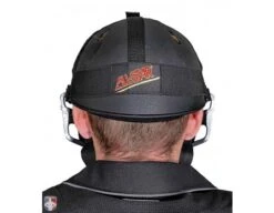 All-Star Cobalt Umpire Skull Cap -UMP ATTIRE Shop SC900UMP All Star Cobalt Umpire Skull Cap Worn Back View with Mask