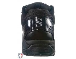 Smitty All-Black Umpire / Referee Field Shoes -UMP ATTIRE Shop SM FIELD Smitty Field Umpire Referee Shoes Back View