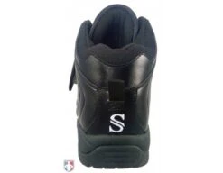 Smitty All-Black Mid-Cut Umpire Plate Shoes -UMP ATTIRE Shop SM PLATE Back