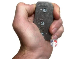 Markwort 3-Dial Brushed Steel Umpire Indicator - 4/3/3 Count -UMP ATTIRE Shop SSI3 Markwort 3 Dial Brushed Steel Umpire Indicator 4 3 3 Count in hand