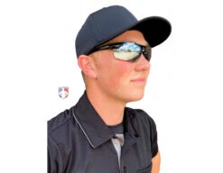 Tifosi Track Sunglasses - Gloss Black / Smoke -UMP ATTIRE Shop TIF TRACK GB Tifosi Track Sunglasses Gloss Black Smoke umpire side