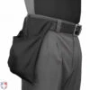 Smitty Professional Style Cloth Umpire Ball Bag 2 Smitty Professional Style Cloth Umpire Ball Bag -UMP ATTIRE Shop U112P BK Smitty Proessional Black Umpire Ball Bag Worn Side