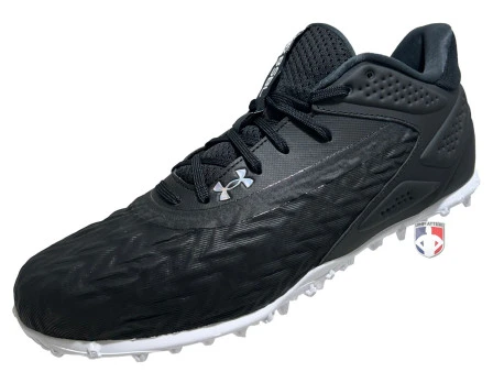 Under Armour Yard Turf 3.0 Black & White Field Shoes 3 Under Armour Yard Turf 3.0 Black & White Field Shoes