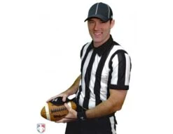 Under Armour Undeniable Football Referee Towel -UMP ATTIRE Shop UA FB TOWEL BK Under Armour Undeniable Football Referee Towel Worn Being Used with Football