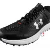 Under Armour Yard Turf Black & White Field Shoes -UMP ATTIRE Shop UA YT Under Armour Yard Turf Black White Field Shoes Charged Default wm 1