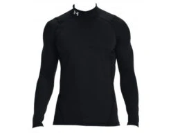 Under Armour V2 ColdGear Compression Long Sleeve Mock Shirt -UMP ATTIRE Shop UACG MOCK2 BK Under Armour ColdGear Long Sleeve Fitted Mock Shirt