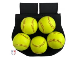 UMPLIFE Weather-Tek Pro Ball Bag - Without Inside Pockets -UMP ATTIRE Shop ULF BALL BK Umplife Weather Tek Pro Neoprene Ball Bag Softballs 1