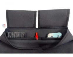 UMPLIFE Weather-Tek Pro Ball Bag -UMP ATTIRE Shop ULF BALL BK Umplife Weather Tek Pro Neoprene Ball Bag With Items 1