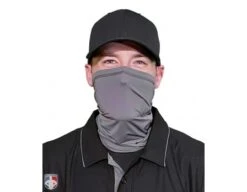 UMPLIFE Neck Gaiter -UMP ATTIRE Shop ULF GAITER CH UMPLIFE Neck Gaiter Worn Up Front Charcoal Grey