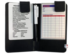 UMPLIFE XL Magnetic “Book” Style 6.5” Umpire Lineup Card Holder -UMP ATTIRE Shop ULF OSB Pro Grade Magnetic Book Style 6.5 Umpire Lineup Card Holder Game Card Referee Wallet baseball cards