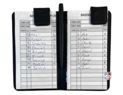 UMPLIFE XL Magnetic “Book” Style 6.5” Umpire Lineup Card Holder -UMP ATTIRE Shop ULF OSB Pro Grade Magnetic Book Style 6.5 Umpire Lineup Card Holder Game Card Referee Wallet lineup cards wm