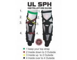 UMPLIFE Flex Umpire Shin Guard Harness 11 UMPLIFE Flex Umpire Shin Guard Harness -UMP ATTIRE Shop ULF Shin Guard Strap instructions