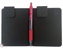 Pro Grade Magnetic "Book" Style 5" Umpire Lineup Card Holder / Game Card Referee Wallet -UMP ATTIRE Shop ULF T5 with GEL PEN Open
