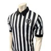 Minnesota (MSHSL) 1" Stripe Short Sleeve Lacrosse Referee Shirt 2 Minnesota (MSHSL) 1" Stripe Short Sleeve Lacrosse Referee Shirt -UMP ATTIRE Shop USA100MN