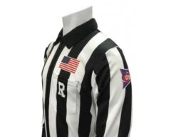 Smitty CFO College 2" Dye Sublimated Long Sleeve Football Referee Shirt -UMP ATTIRE Shop USA116CFO Smitty Long Sleeve CFO Football Referee Shirt