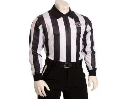 Kentucky (KHSAA) 2" Stripe Dye Sublimated Long Sleeve Football Referee Shirt 3 Kentucky (KHSAA) 2" Stripe Dye Sublimated Long Sleeve Football Referee Shirt