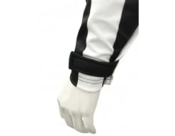 Smitty CFO College 2" Fleece-Lined Cold Weather Football Referee Shirt -UMP ATTIRE Shop USA129CFO Smitty CFO Fleece Lined Cold Weather Football Referee Shirt Cuff Closeup