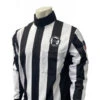 Minnesota (MSHSL) 2 1/4" Stripe Fleece-Lined Cold Weather Football Referee Shirt -UMP ATTIRE Shop USA129MN