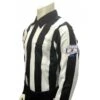 Central Connecticut (CCAFO) 2 1/4" Stripe Foul Weather Football Referee Shirt -UMP ATTIRE Shop USA138CCT CCAFO Central Connecticut Assocation of Football Officials Long Sleeve Referee Shirt 2