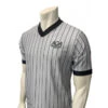 Arkansas (AOA) Body Flex Grey V-Neck Men's Referee Shirt -UMP ATTIRE Shop USA205AR FLEX