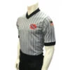 Iowa (IHSAA) Grey V-Neck Short Sleeve Referee Shirt 2 Iowa (IHSAA) Grey V-Neck Short Sleeve Referee Shirt -UMP ATTIRE Shop USA205IA