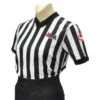 Illinois (IHSA) 1" Stripe Body Flex Women's V-Neck Referee Shirt