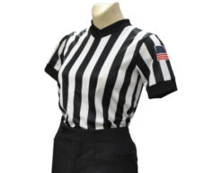 Smitty Women's 1" Stripe Body Flex V-Neck Referee Shirt With USA Flag -UMP ATTIRE Shop USA211 1296x d44c872a afd7 465d b566 93d63ab27376 1296x