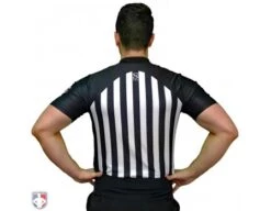 Smitty NCAA Body Flex Basketball Referee Shirt -UMP ATTIRE Shop USA216 FLEX Smitty NCAA Basketball Referee Shirt Back View