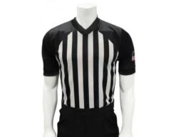 Smitty NCAA Performance Mesh Basketball Referee Shirt -UMP ATTIRE Shop USA216 Smitty NCAA Basketball Referee Shirt Front View 1
