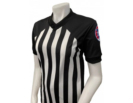 Missouri (MSHSAA) 1" Stripe Body Flex Women's Referee Shirt 3 Missouri (MSHSAA) 1" Stripe Body Flex Women's Referee Shirt
