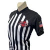 Mississippi (MHSAA) 1" Stripe Body Flex Women's Referee Shirt -UMP ATTIRE Shop USA226MS FLEX 1