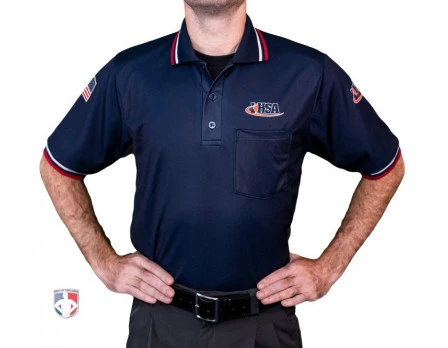 Illinois (IHSA) Umpire Shirt - Navy 3 Illinois (IHSA) Umpire Shirt - Navy