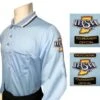 Indiana (IHSAA) Long Sleeve Umpire Shirt - Powder Blue -UMP ATTIRE Shop USA301IN PB Indiana Long Sleeve Umpire Shirt Powder Blue