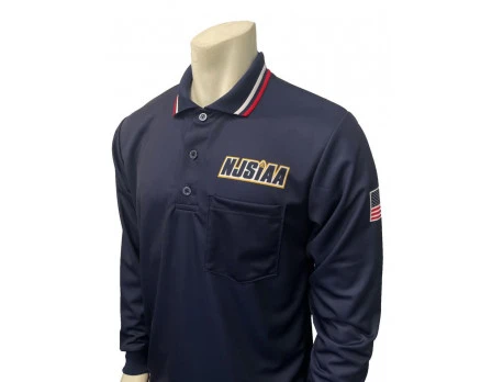 New Jersey (NJSIAA) Long Sleeve Umpire Shirt - Navy 3 New Jersey (NJSIAA) Long Sleeve Umpire Shirt - Navy